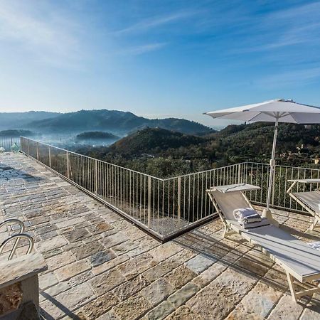 Charming Farmhouse In The Hills, Private Pool, Sea View, Dream Panorama Camaiore Buitenkant foto