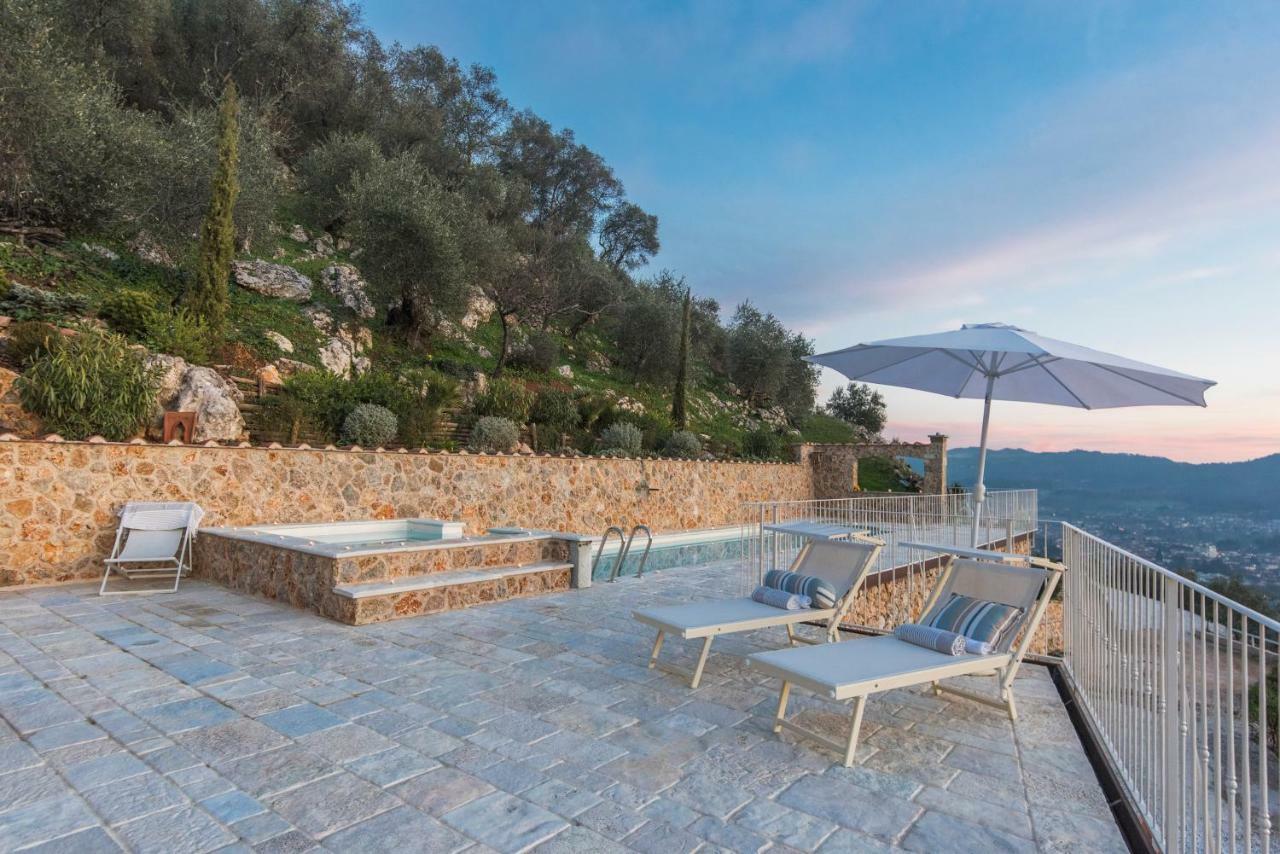 Charming Farmhouse In The Hills, Private Pool, Sea View, Dream Panorama Camaiore Buitenkant foto