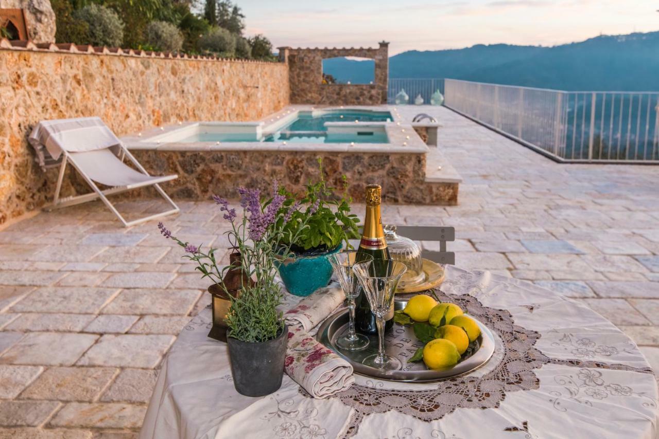 Charming Farmhouse In The Hills, Private Pool, Sea View, Dream Panorama Camaiore Buitenkant foto
