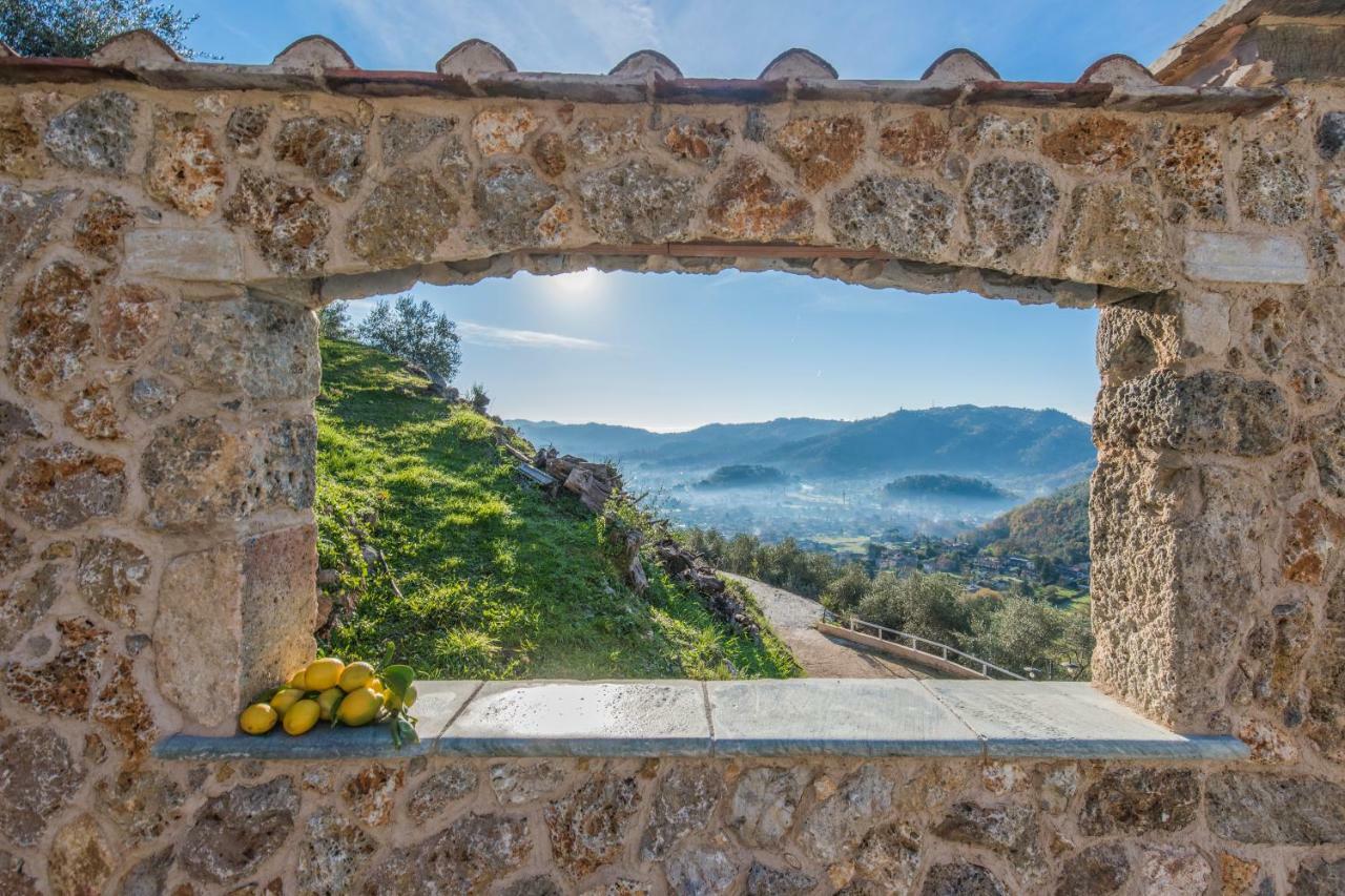 Charming Farmhouse In The Hills, Private Pool, Sea View, Dream Panorama Camaiore Buitenkant foto