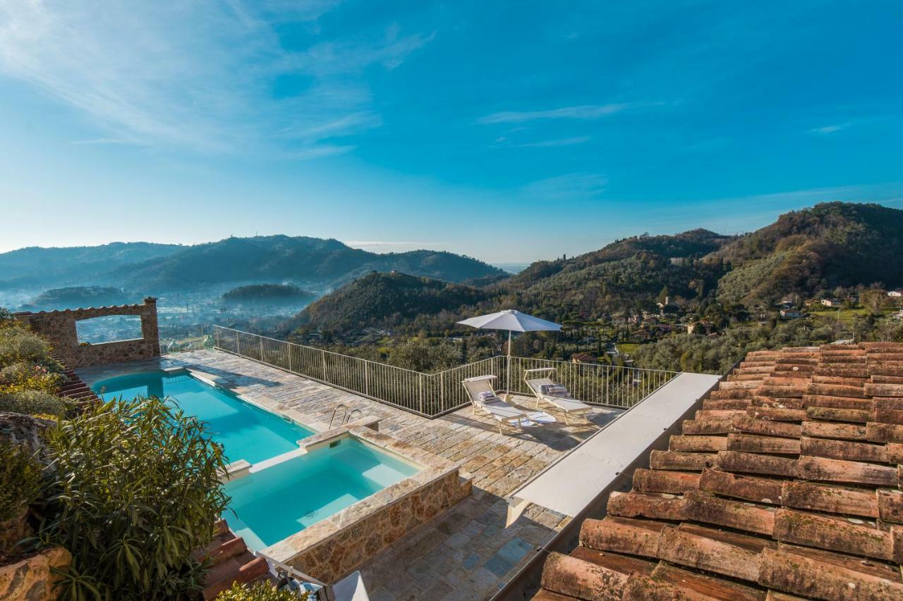Charming Farmhouse In The Hills, Private Pool, Sea View, Dream Panorama Camaiore Buitenkant foto