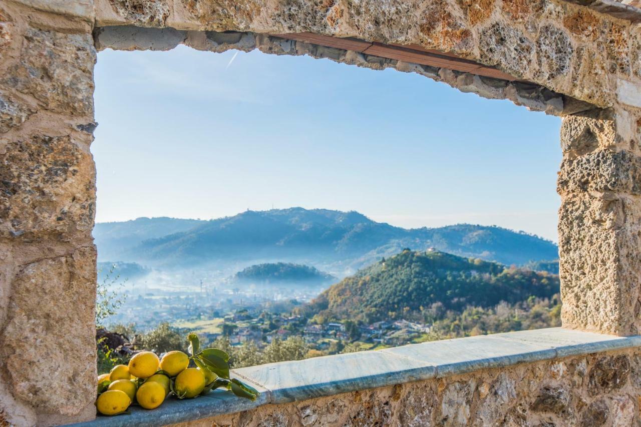 Charming Farmhouse In The Hills, Private Pool, Sea View, Dream Panorama Camaiore Buitenkant foto